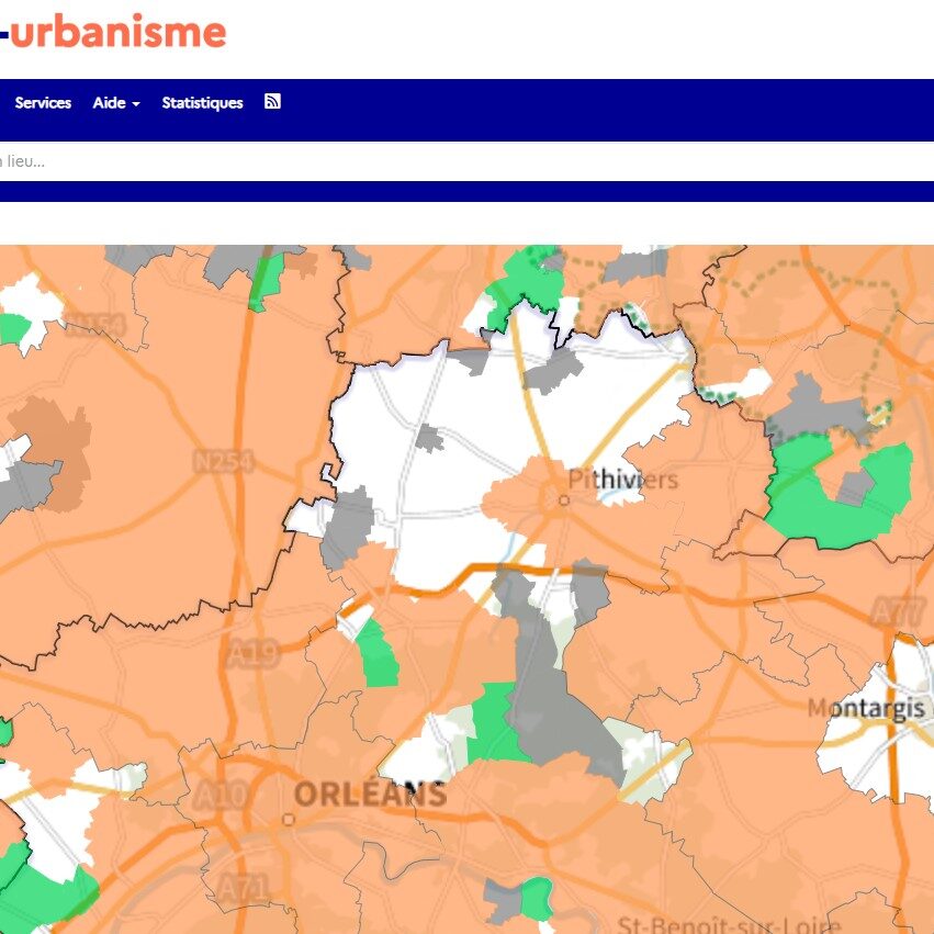 geoportail urbanisme PLU CNIG